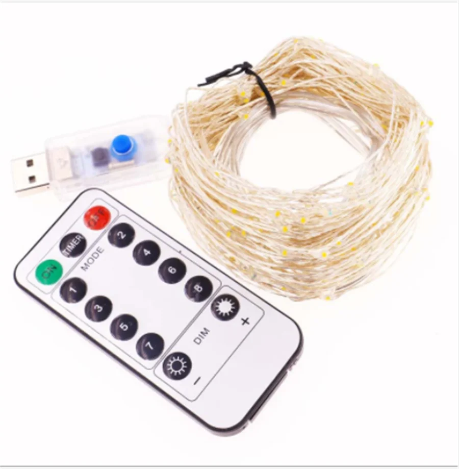 

Led copper wire lamp string outdoor garden festival decorative lightsA157
