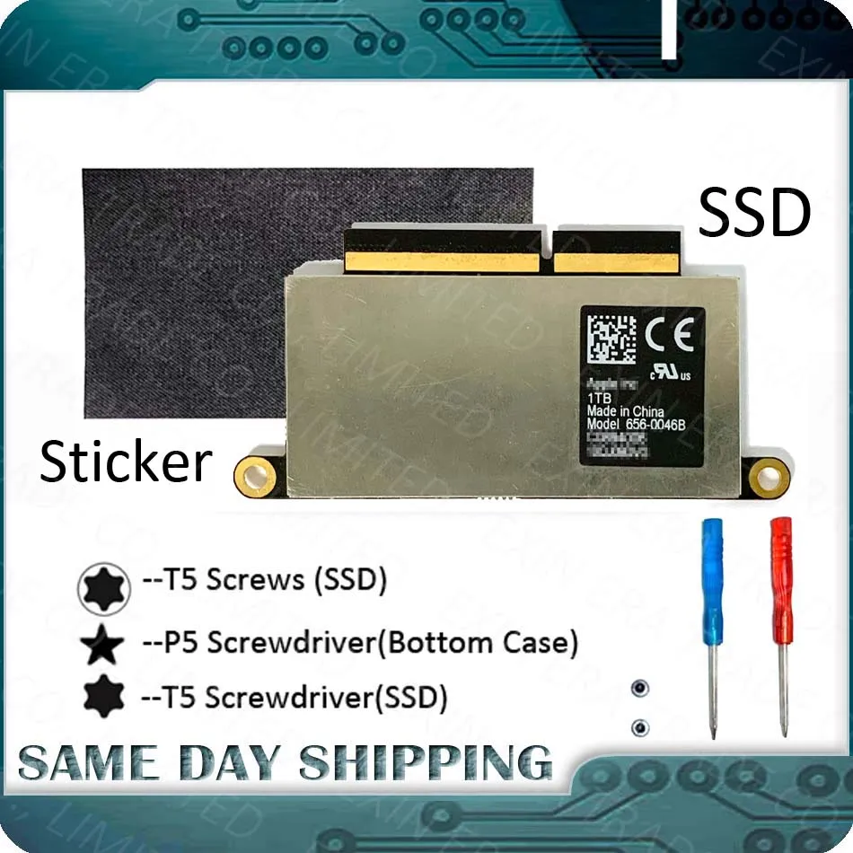 Новый ноутбук A1708 1 ТБ SSD для MacBook Pro 13 ”2016 2017 функциональные клавиши без сенсорной