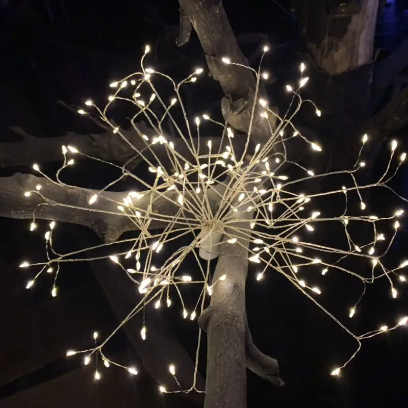 3*30cm LED Light Decoration Strip Fairy Lights for Christmas Wedding Party Garden Indoor Wire Lamp 8 Lighting Modes | Лампы и