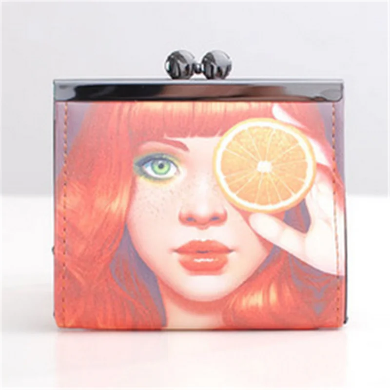 2020 новый модный мультяшный кошелек брендовый дизайнерский короткий женский на