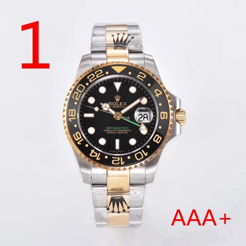 

Fashion Men's Luxury Designer Watch Quartz Classic Black Watch Steel Band Luxury Calendar Business Brand Watch Men's Gifts 158