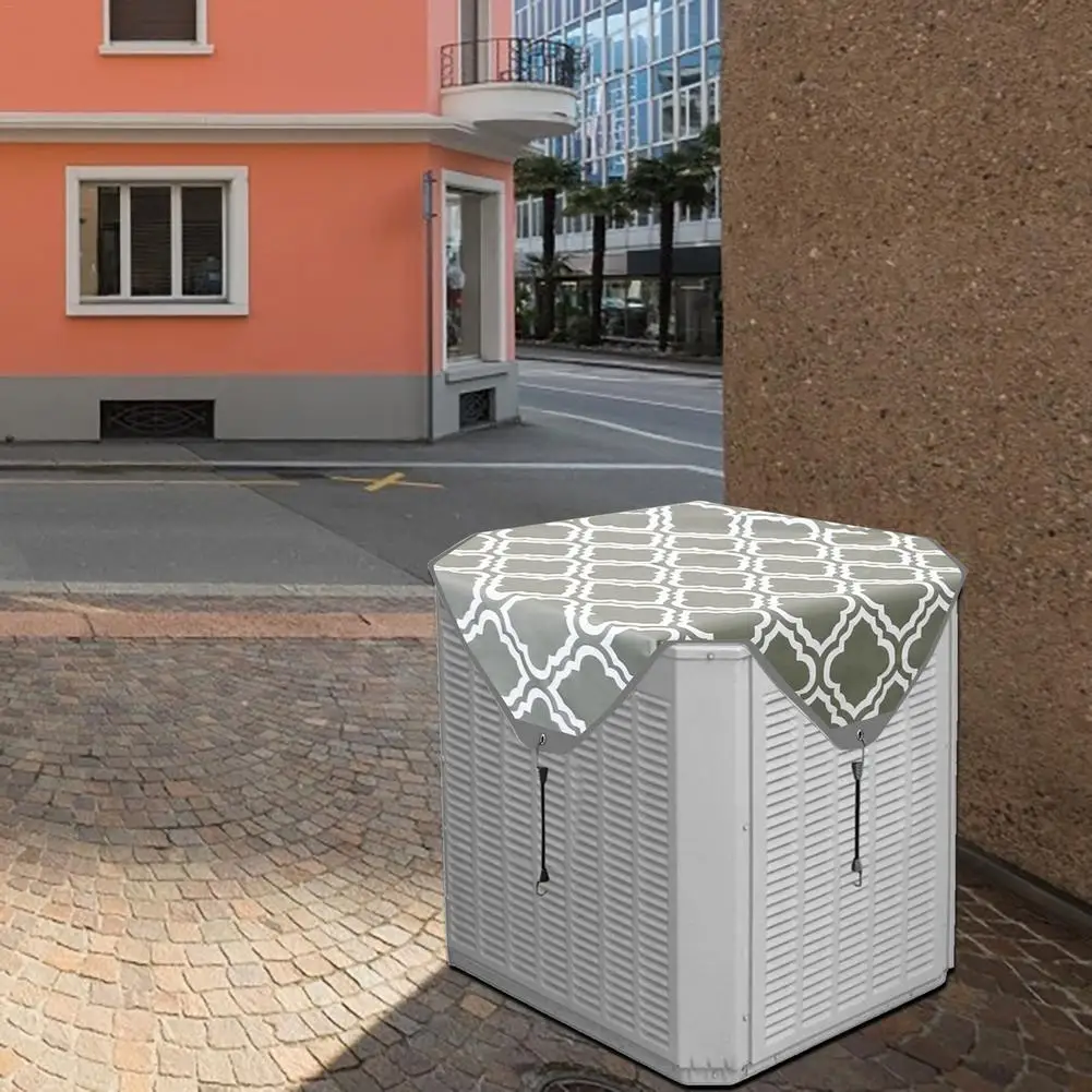 

AC Covers Air Conditioner Covers For Outside Units Waterproof AC Cover Oxford Cloth Air Conditioner Outdoor Unit Protective