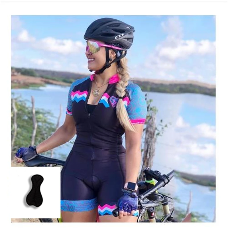 Women's New Summer Short Sleeve Breathable bicycle Cycling Jersey Suit, 2021 New Vintage Bike Jersey Cycling Triathlon Jumpsuit
Women's New Summer Short Sleeve Breathable bicycle Cycling Jersey Suit, 2021 New Vintage Bike Jersey Cycling Triathlon Jumpsuit
