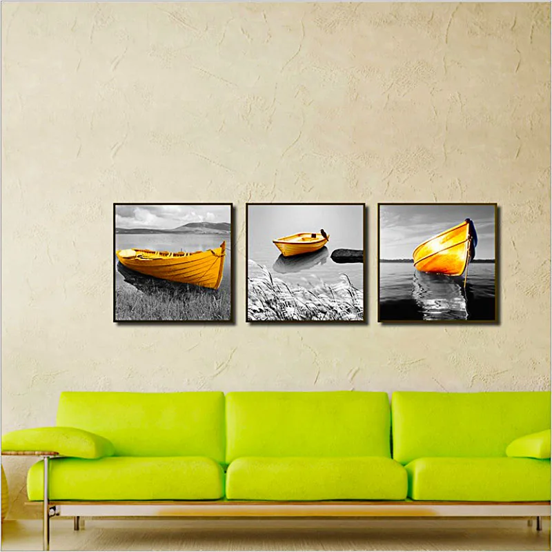 

Nordic Modern Painting Poster Modern Frameless Canvas Painting Wall Art Decoration Living Dining Room The Wall Art Picture Decor