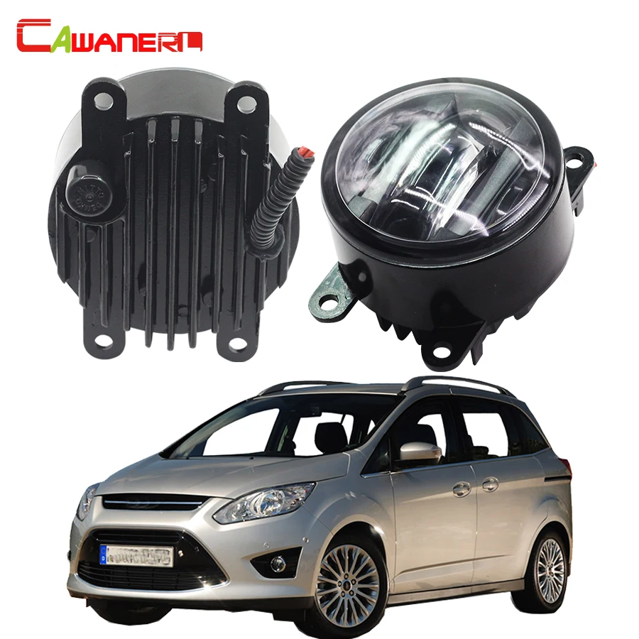Cawanerl 2 шт. автостайлинг светодиодный передние противотуманные светильник