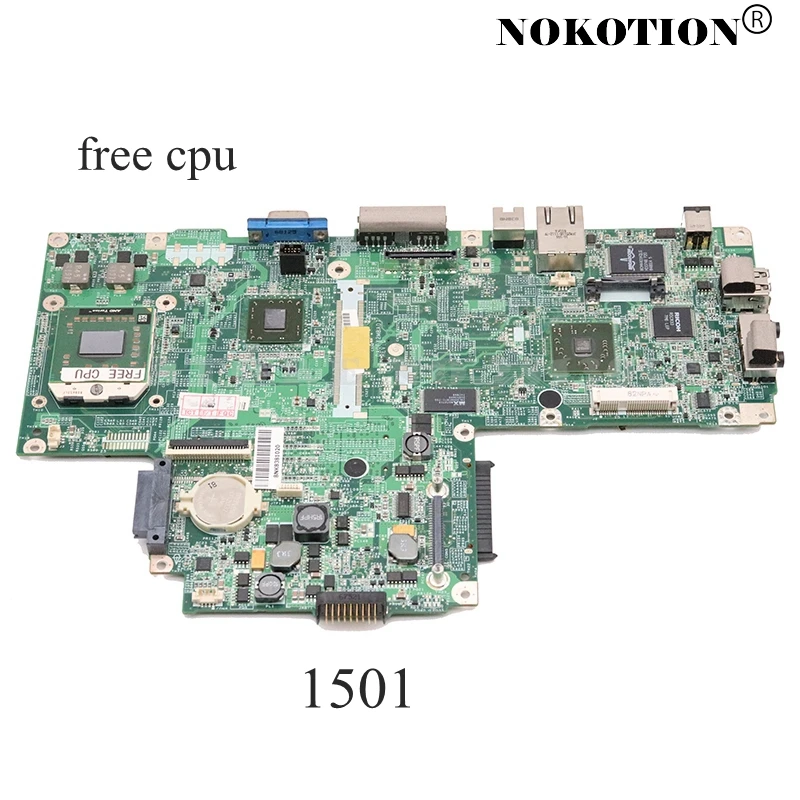 NOKOTION CN 0UW953 UW953 для Dell inspiron 1501 материнская плата DDR2 Socket S1 ddr2 Бесплатный ЦП|ddr2 socket|15