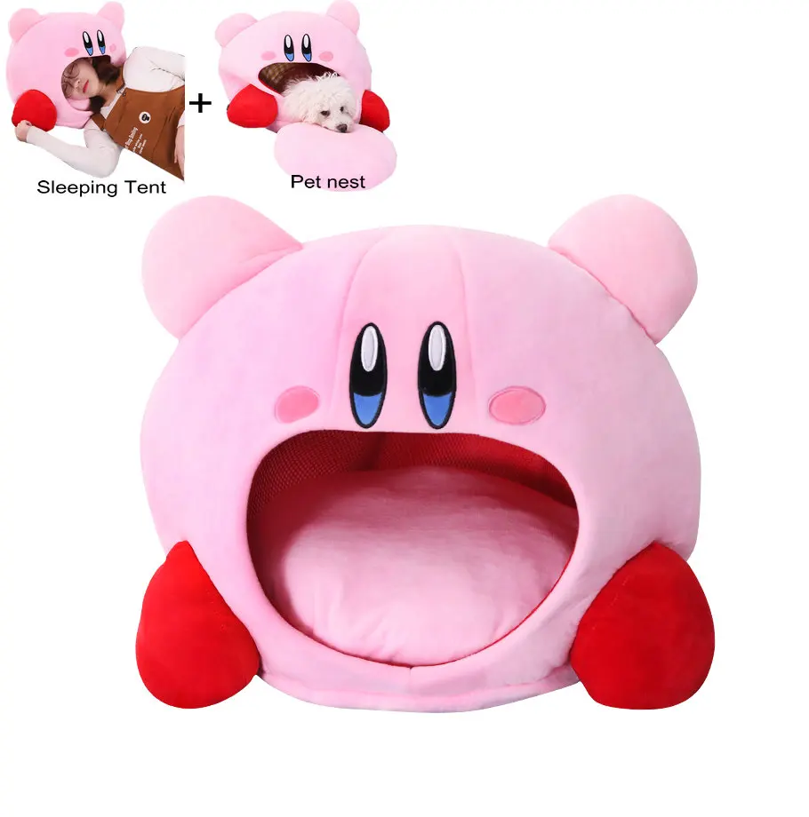 Roze Kirby Pluche Zachte Slaap Kussen Cap Kawaii Anime Spel Kirby Dutje Slaap Hoofddeksels Kussen Soft Pet Kat & Hond huis Nest Pop Speelgoed Roze Kirby Pluche Zachte Slaap Kussen Cap Kawaii Anime Spel Kirby Dutje Slaap Hoofddeksels Kussen Soft Pet Kat & Hond huis Nest Pop Speelgoed