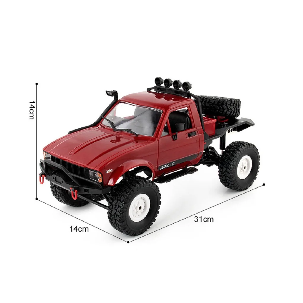 11 wpl c14 rc грузовик 2ch 4wd мини радиоупр