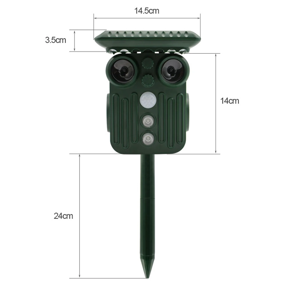 

Solar Insect Repellent Ultrasonic Insect Garden Outdoor Farmland Intelligent Energy-saving Animal Insect Control Machine