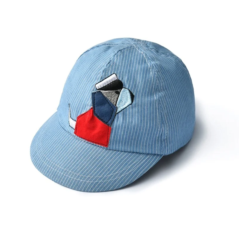 

Summer clothing for newborns Three-piece suit of short T-shirt + shorts + hat for infants and toddlers Climbing suit with briefs