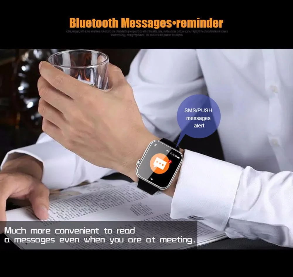 Смарт-часы A9 с пульсометром и Bluetooth мужские спортивные часы для Android 4 2 IOS 2020