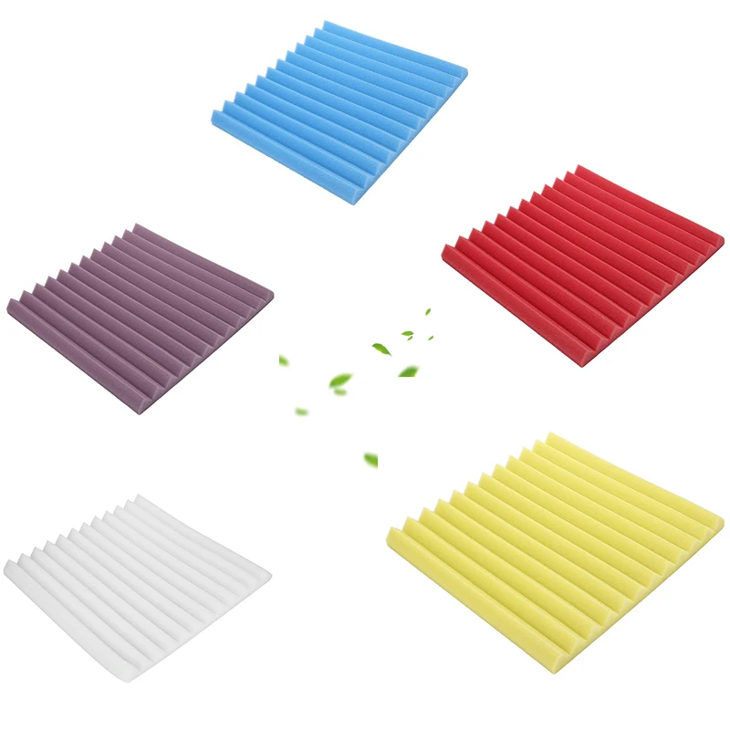 Топ 30X30X2.5Cm Звукоизоляционная губка 12 слотов акустическая пена панель стоп