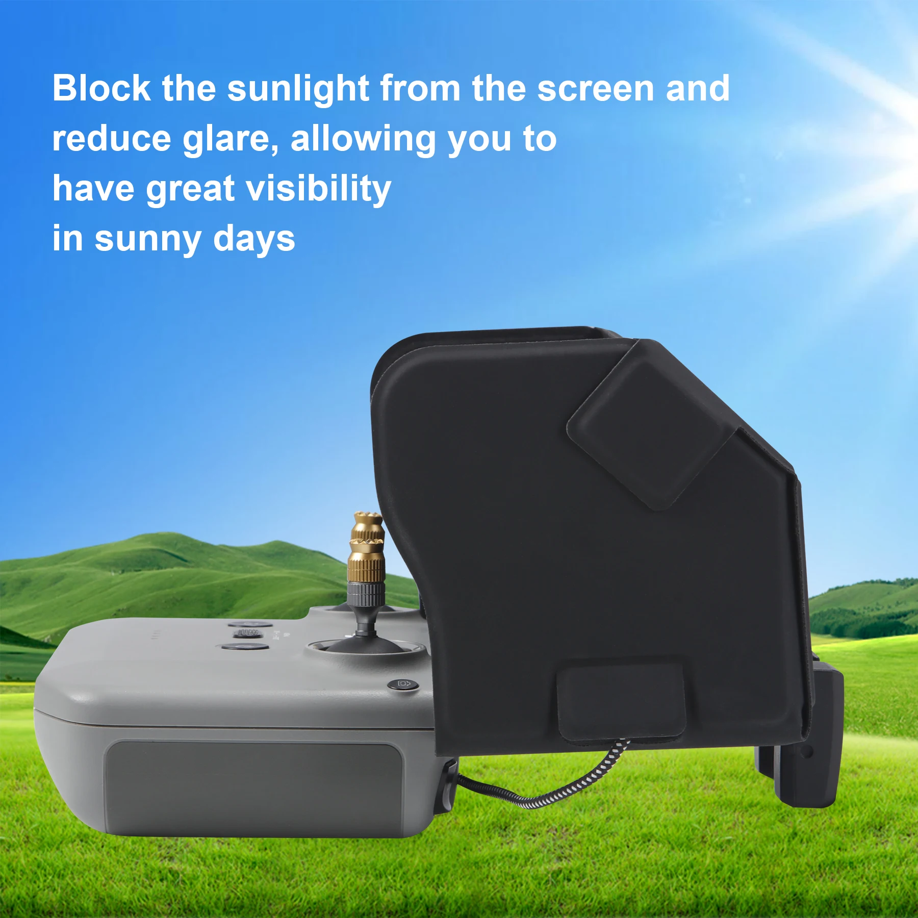 Пульт дистанционного управления Sunhood Cover для DJI Mini 2 Sun Shade Phone Monitor 3 Mavic Air 2/2S Control ler