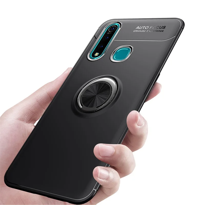 Чехол для VIVO Z5x Z1 Pro Автомобильный держатель Подставка магнитное кольцо-кронштейн