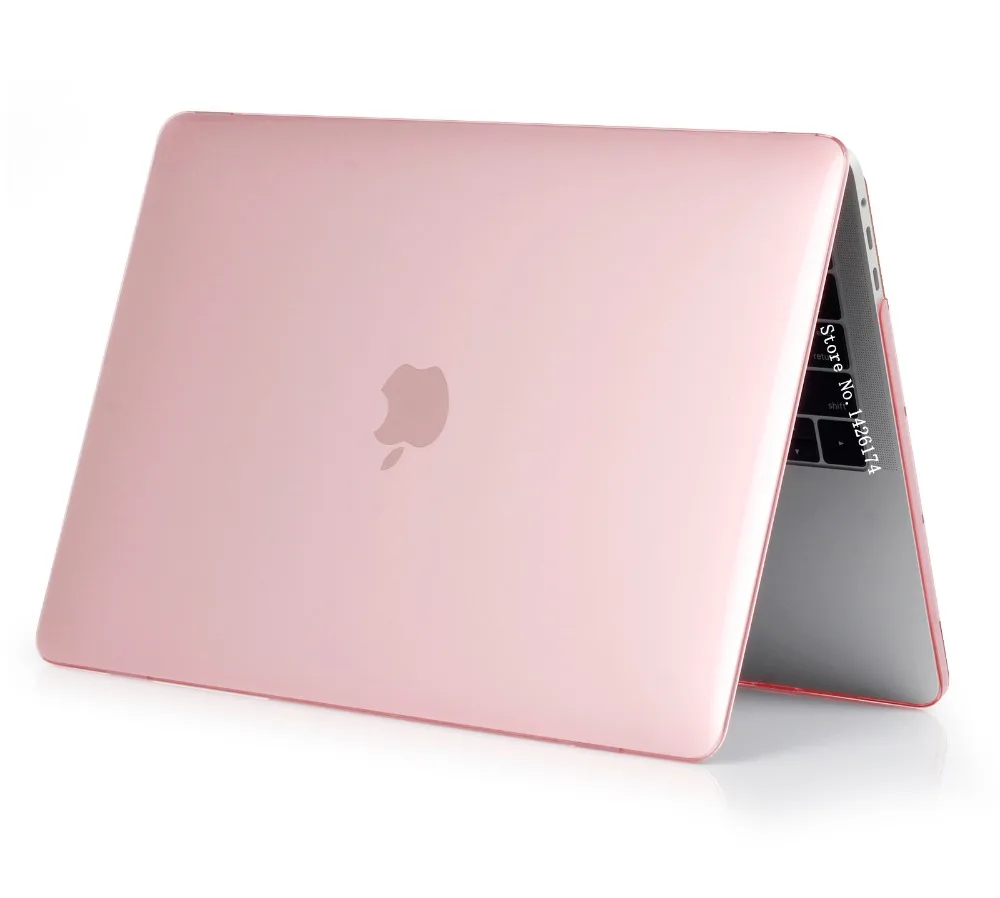 Кристальный \ матовый чехол для Apple Macbook Air Pro retina 11 12 13 15 дюймов сумка для ноутбука, для нового Mac book Air Pro 13,3 чехол A1932+ подарок