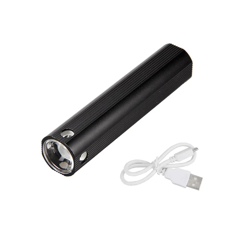 Охота 2 в 1 Внешний аккумулятор USB Перезаряжаемый 1000 лм светодиодный фонарик