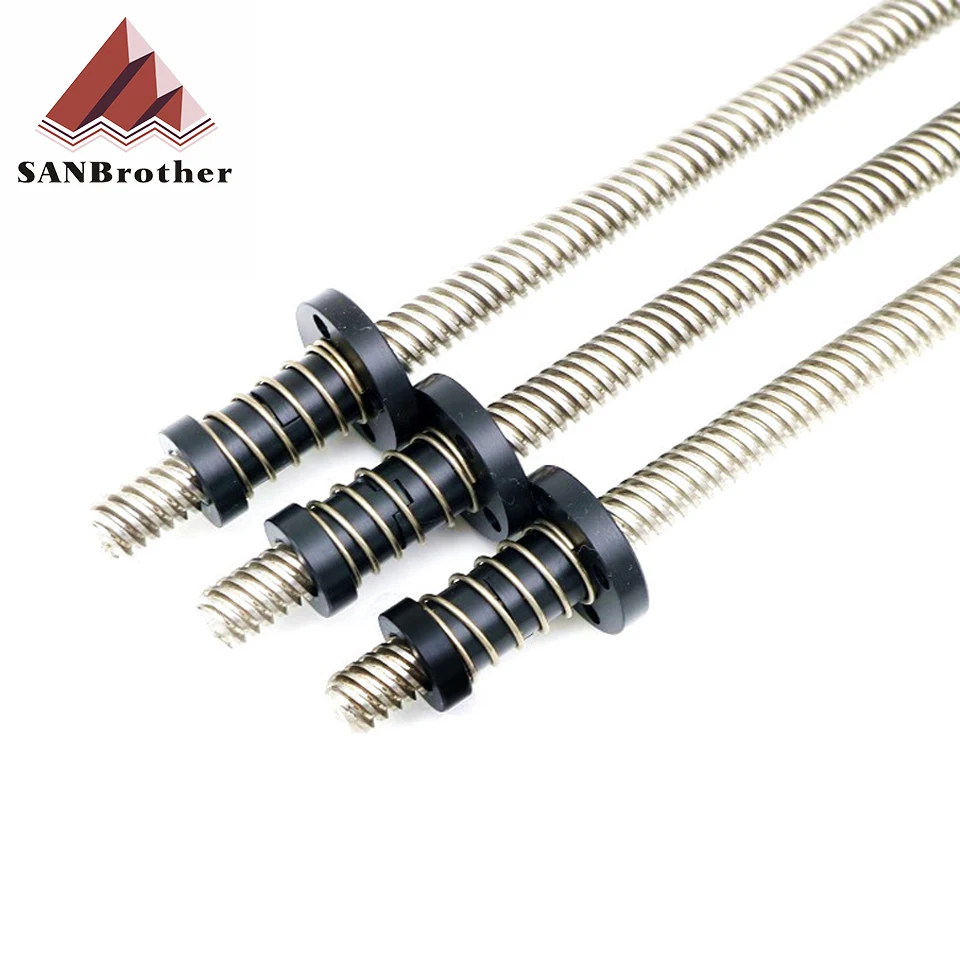 Противоударные гайки для 3D принтера T8 POM свинца 2 мм/4 мм/8 мм Acme резьбовой стержень