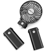 opolar battery operated fan portable handheld fan foldable fan 10400mah 3 speeds 180%c2%b0 adjustable for travel camping outdoor