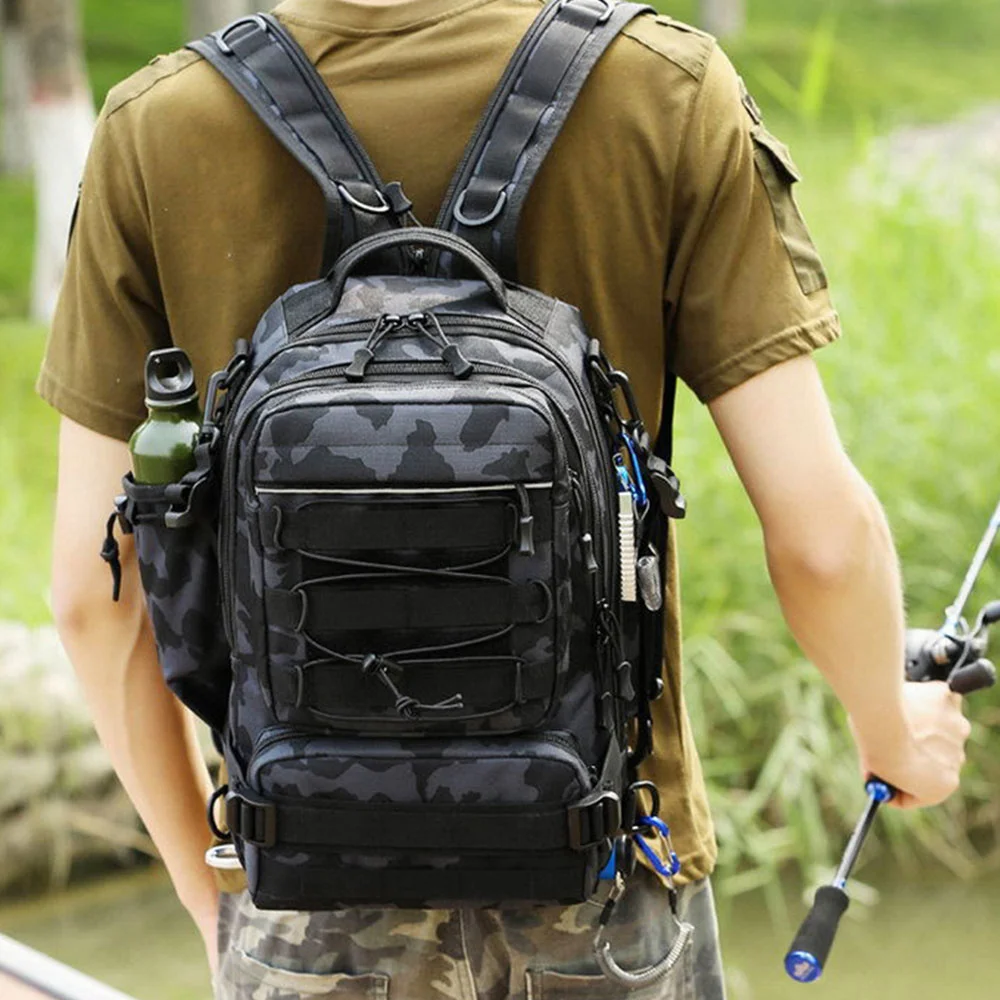 

Sport Large Camping Climbing Fishing Backpack Hunting Waterproof Military Tactical Travel Outdoor Men Bag
