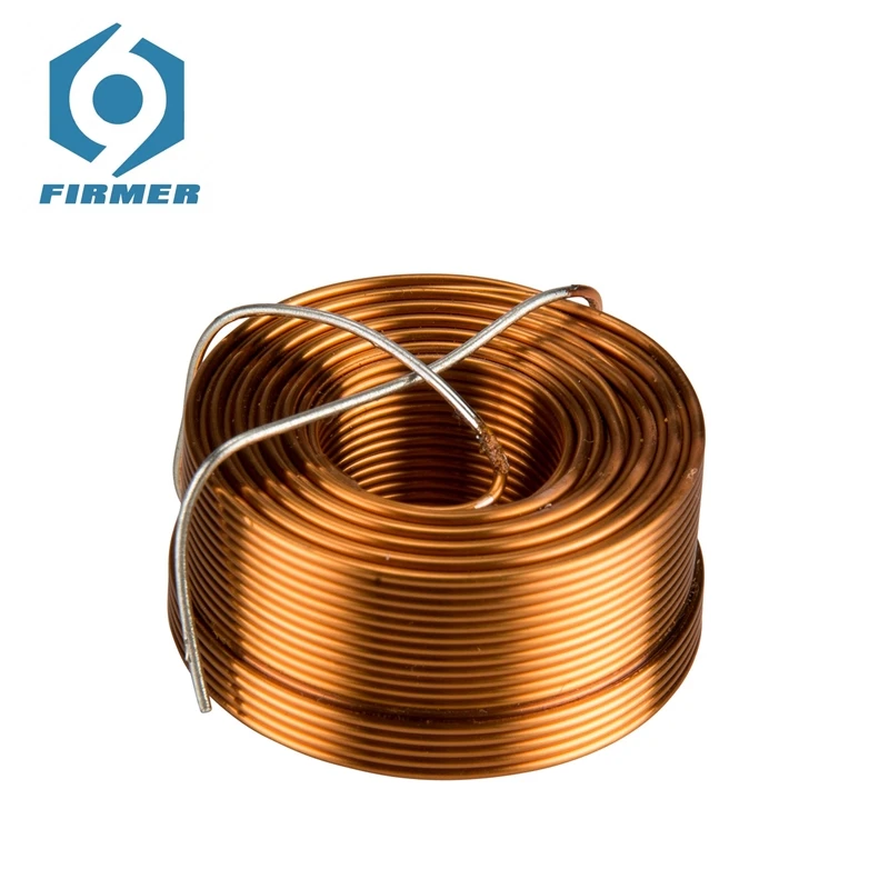 Bobina de Cobre Feito sob Encomenda do Indutor Oca do Divisor Oco de Cobre Amarelo de 1.0mm Oxigênio Especificações Personalizado 4n