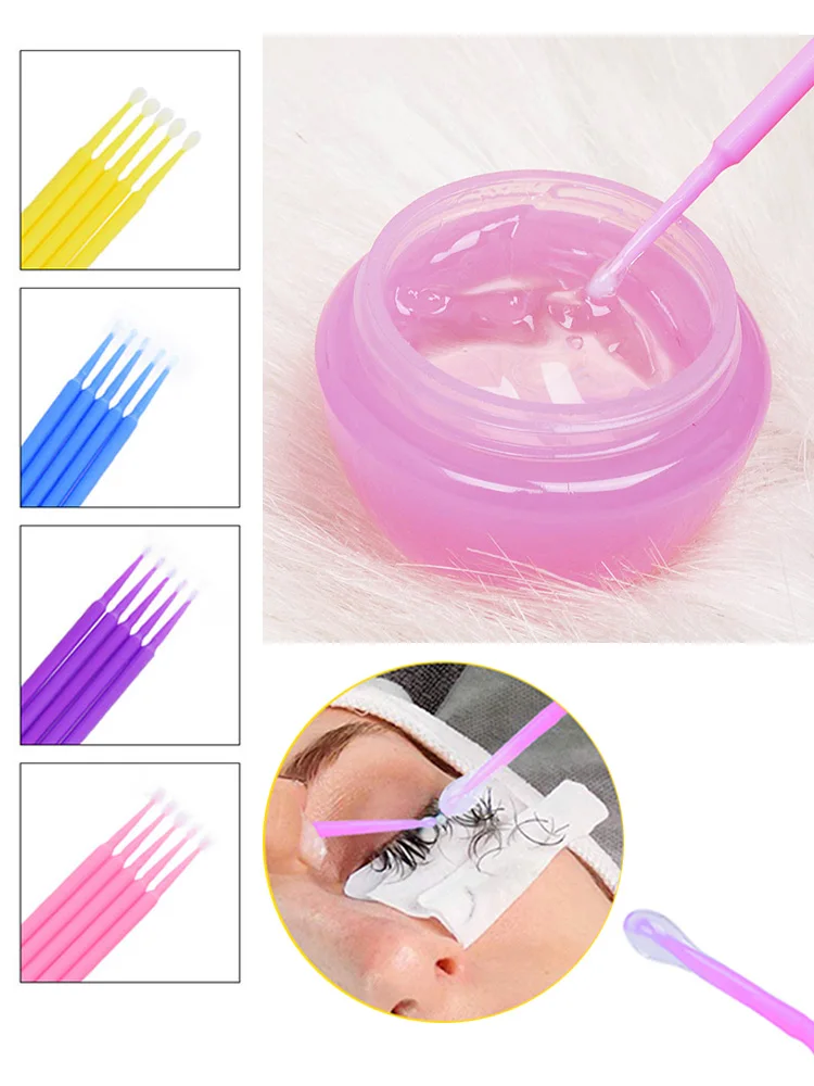 Кисти для макияжа инструменты наращивания ресниц одноразовая микро кисть