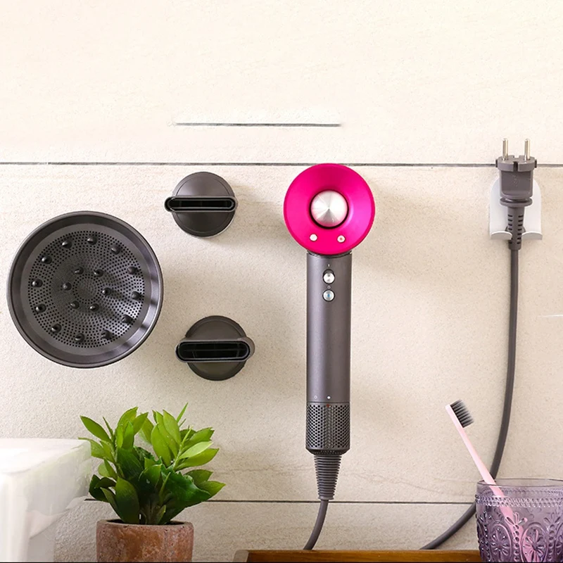 Держатель для фена Dyson настенный держатель штепсельная вилка диффузор и коробка
