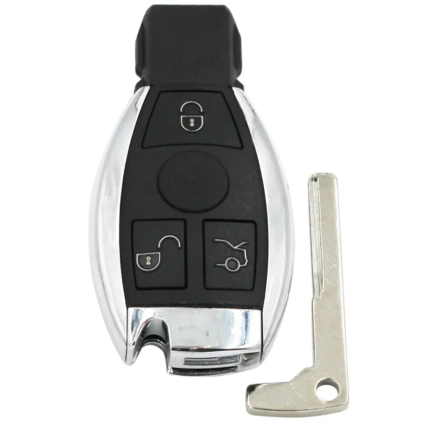 Умный пульт дистанционного управления BGA NEC с 3 кнопками 5 шт. для Benz A E S G CLK SLK ML