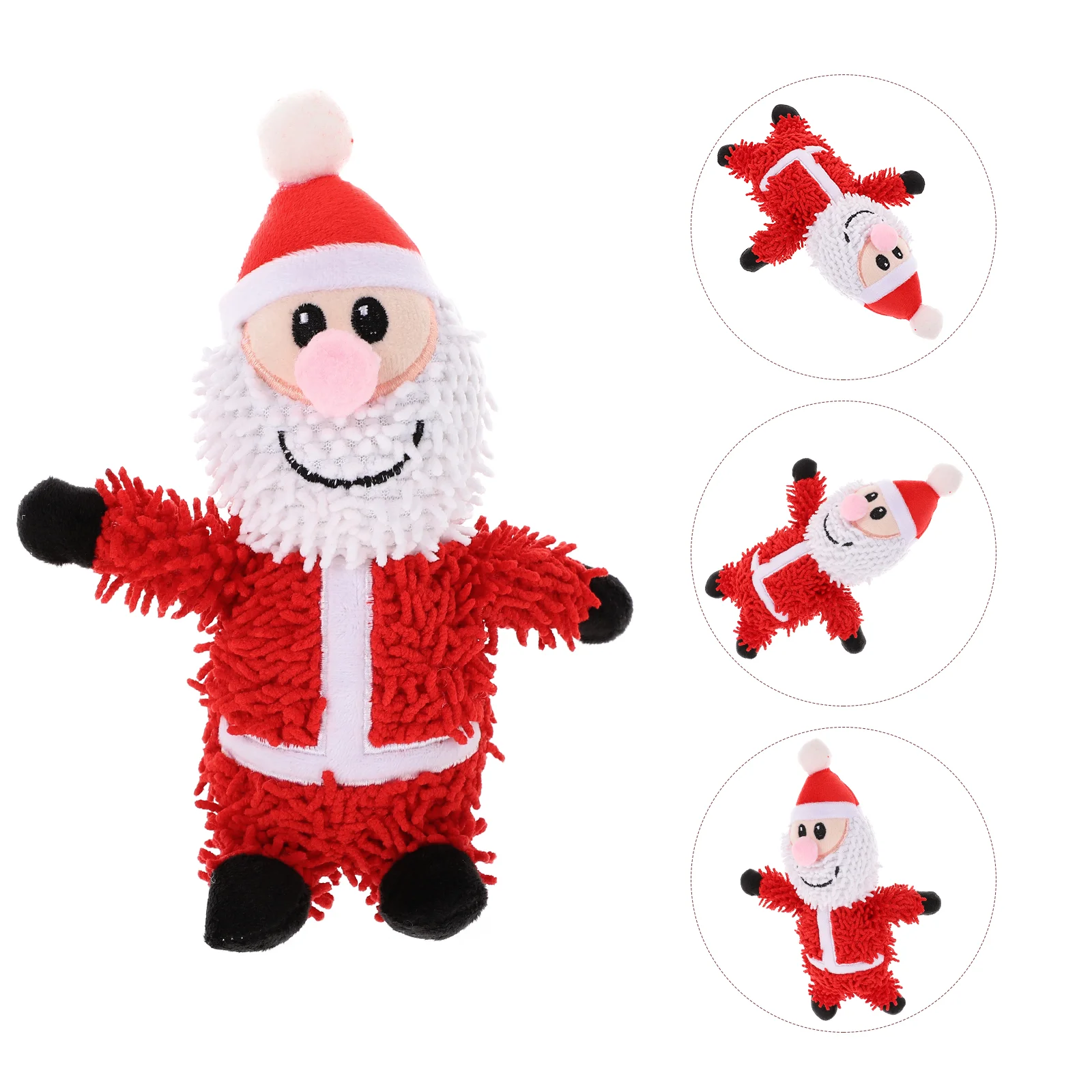 

1 шт. вокализующие зубы для собак, моляр для собак (Санта-Клаус)