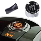 Алмазная кристаллическая кнопка включения и остановки двигателя для BMW серии G F F30 F10 F48 G30, аксессуары для интерьера