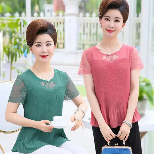 

2020 Women Short Sleeve Shirt Top black Garment lvory