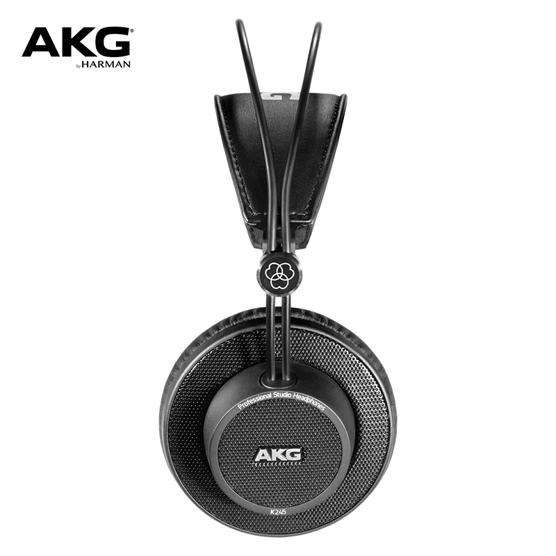 90% New AKG K245 Wired Head-mounted Professional Monitor Headphone Engineer Hifi Music Headset Support Android IOS Windows | Электроника
