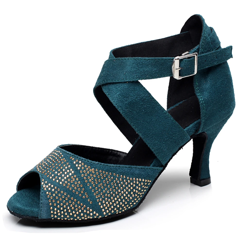 DKZSYIM латино американских танцев танцевальная обувь с леопардовым принтом