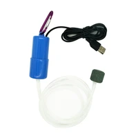 portable mini usb aquarium fish tank oxygen air pump mute energy save compressor aquatic terrarium accessories