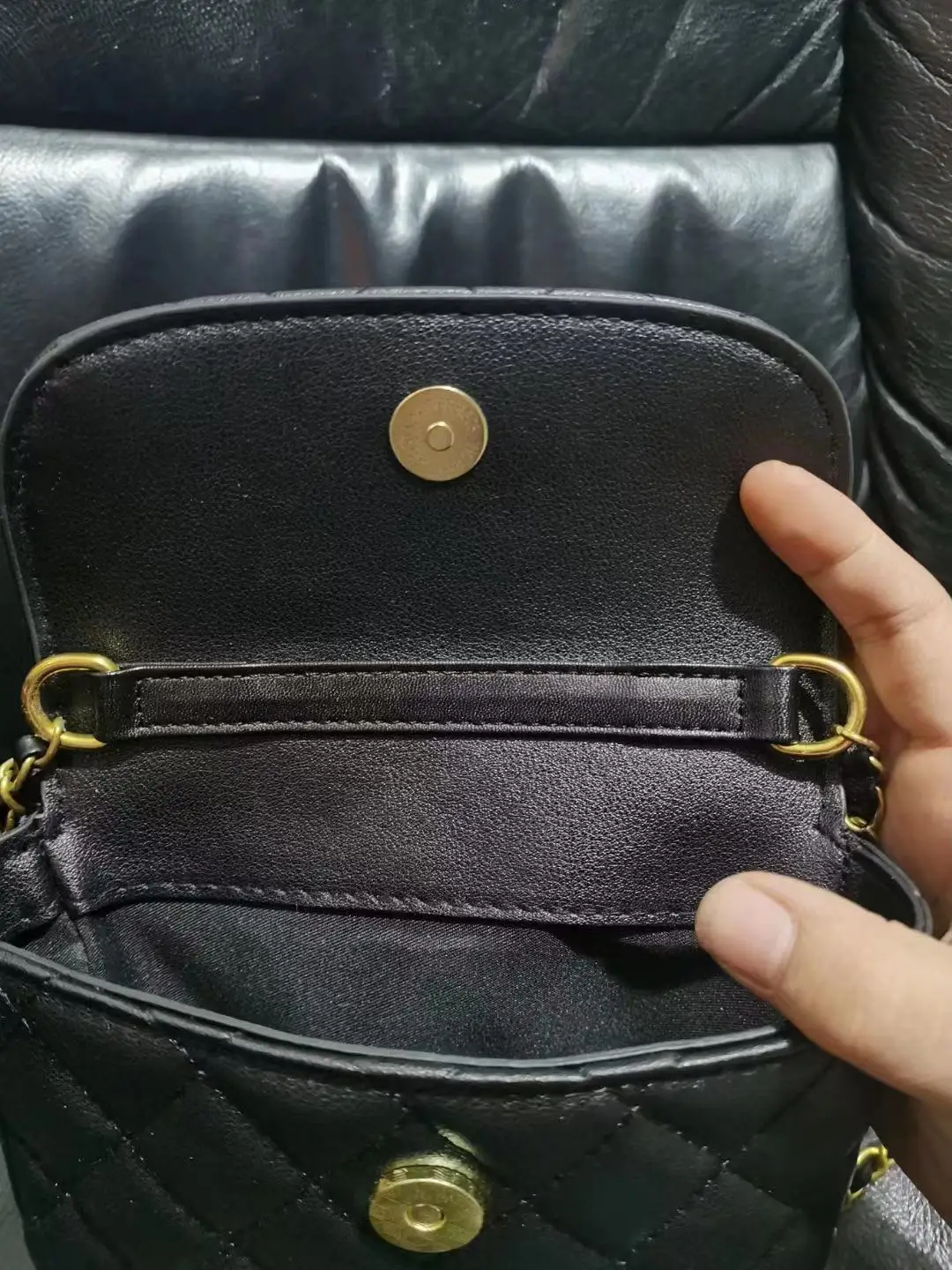 

Wallet Key Bag Mini chain wallet leather high quality luxury design fashion headset bag