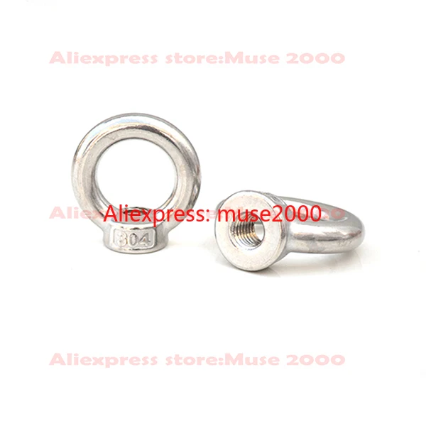 304 кольцевая гайка из нержавеющей стали фотометрическая M14 M16 M18 стальная