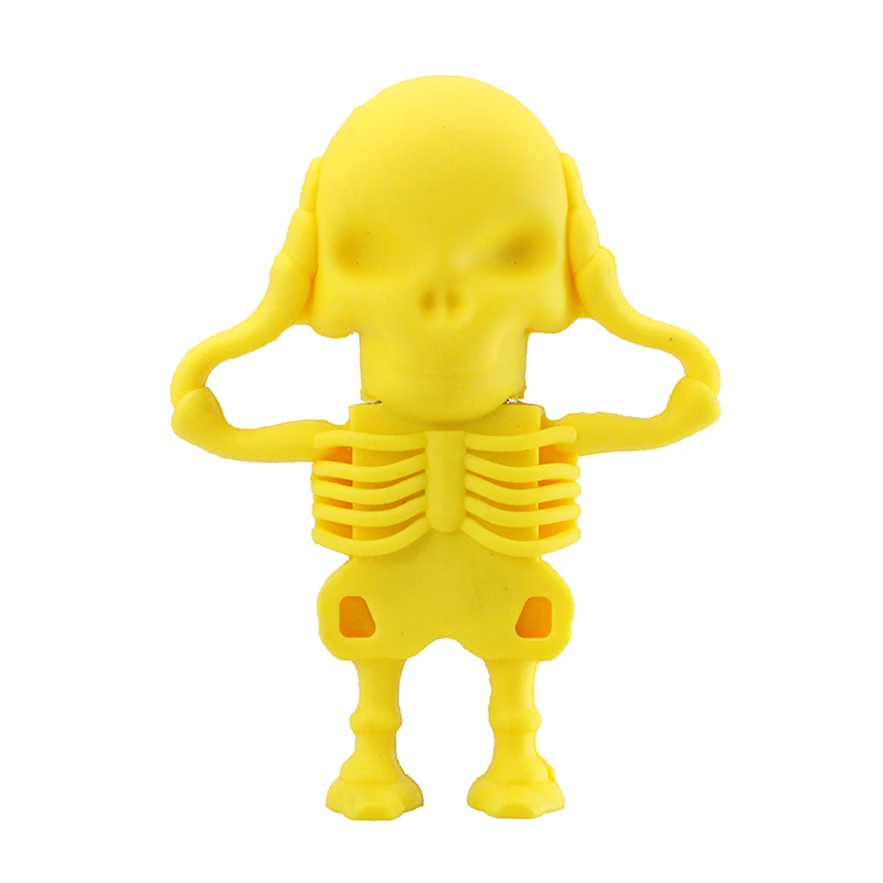 Skull/demon/ghost/Grim Reaper Flash Drive 32 Гб 64 ГБ 4 ГБ 16 8 256 ГБ Флешка мини флеш-накопитель USB2.0 реальная емкость cle usb подарок