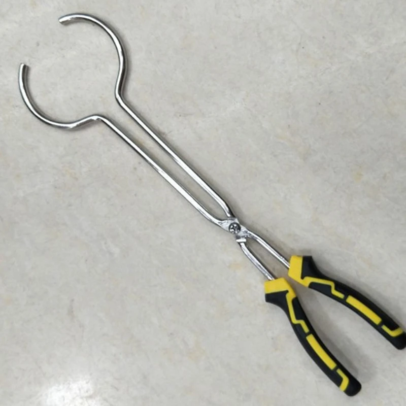 

Mini Crucible Tongs for Graphite Furnace Melting Casting Machine Melting Dish Holder Plier