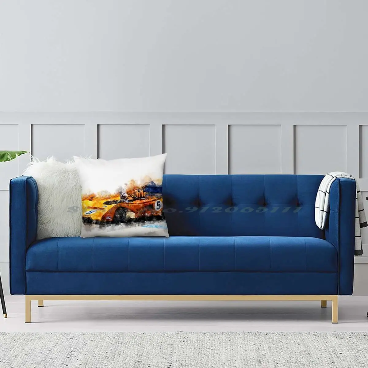 Наволочка Denny Hulme наволочка из хлопка и льна для скоростного водителя гоночного