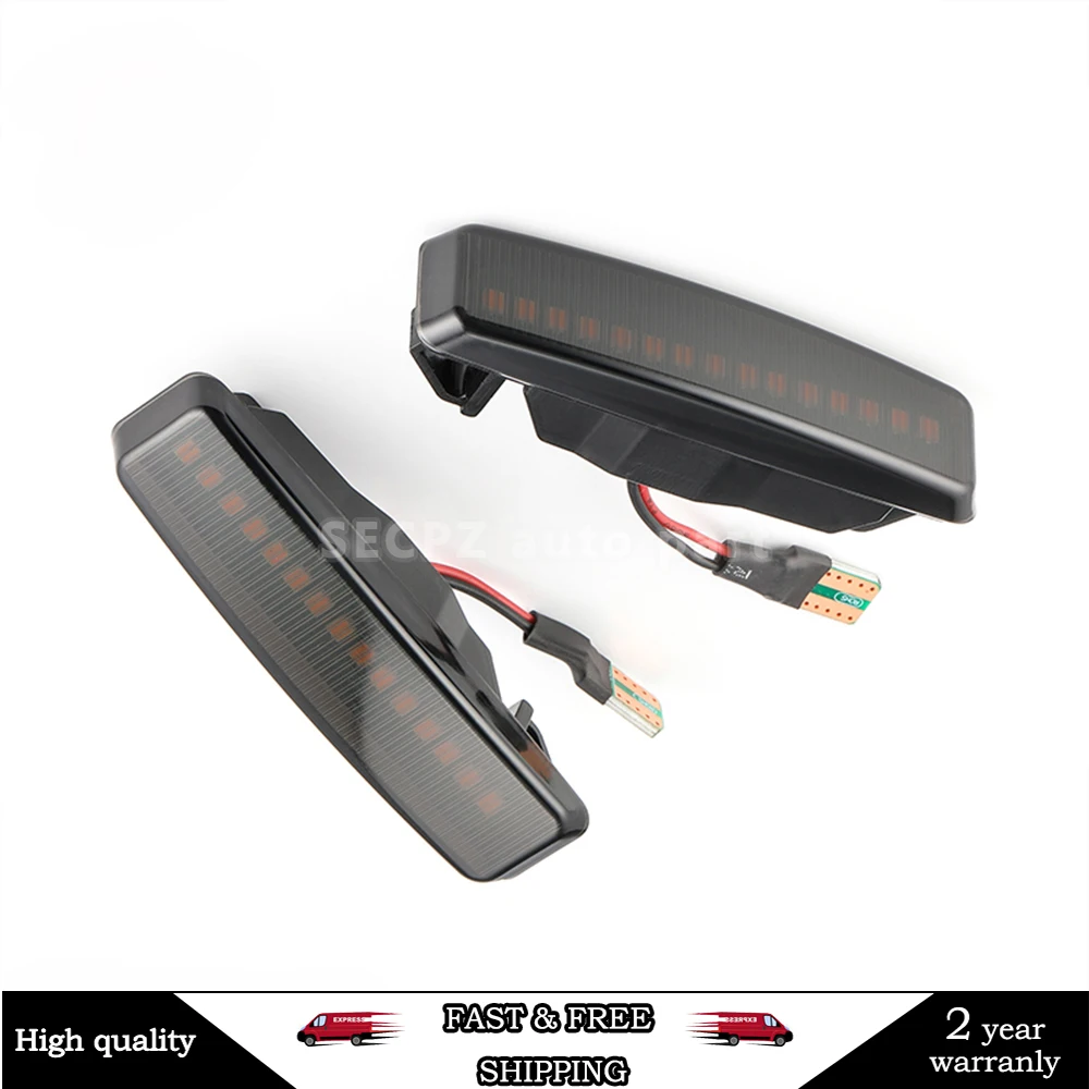 

2pcs Dynamic Led Turn Signal Side Marker Lights Flowing Sequential Blinker Light For Bmw 5 Series 5er E39 Mod. Bj. 12/95 - 6/03