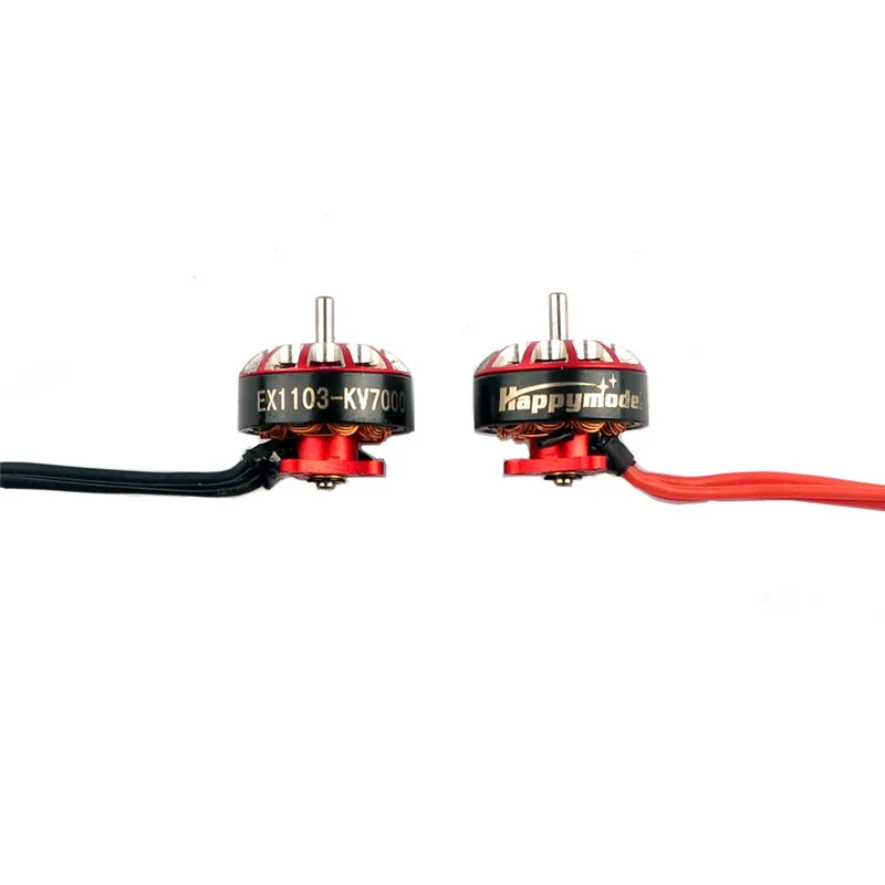 Happymodel Larva X Spare Part EX1103 1103 7000KV 2-3S Brushless Motor CW/CCW for RC Drone FPV Racing Accessories | Игрушки и хобби