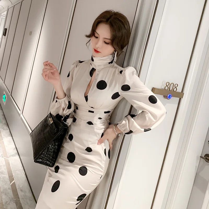 

Women's Autumn Suit 2021 Fashion Western Style High Waist Bag Hip Two-piece Scheming Skirt Design Style