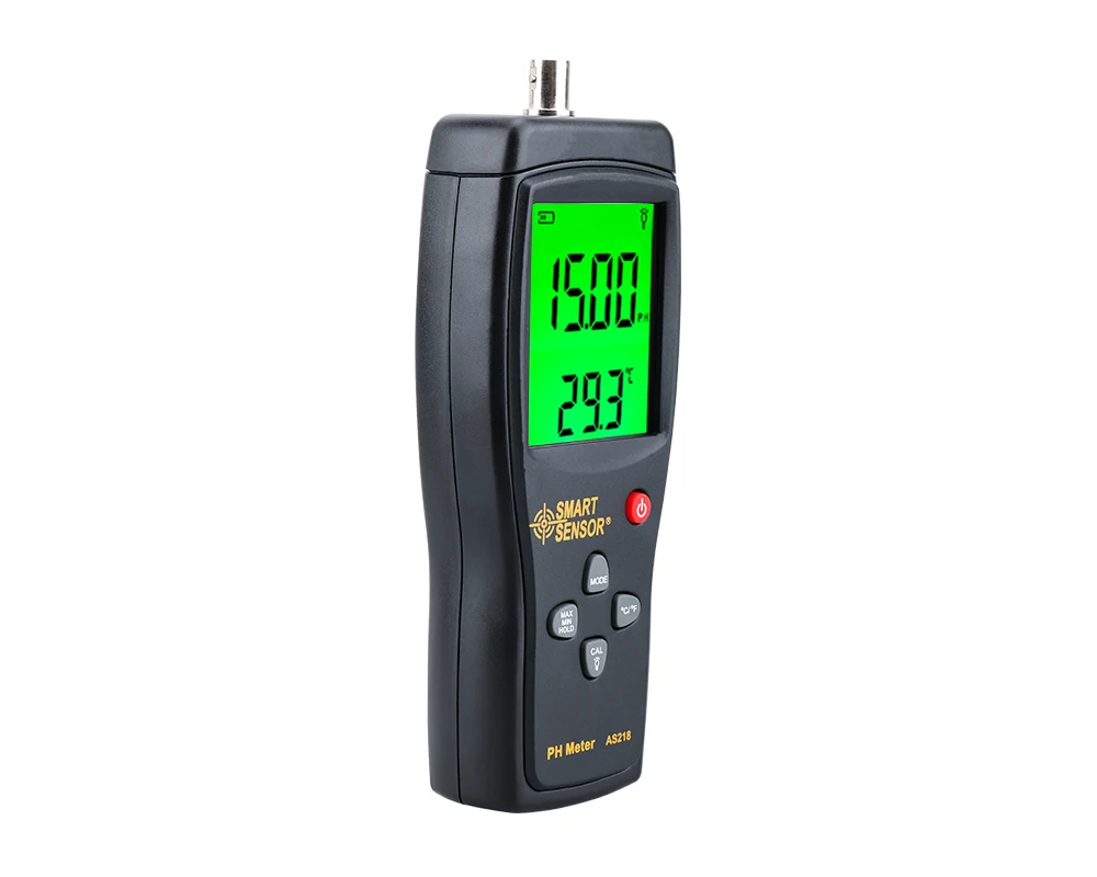 Цифровой рН-метр, рН-метр для почвы, рН-тестер, SmartSensor AS218 0,00~ 14.00pH, измеритель влажности, измеритель кислотности воды