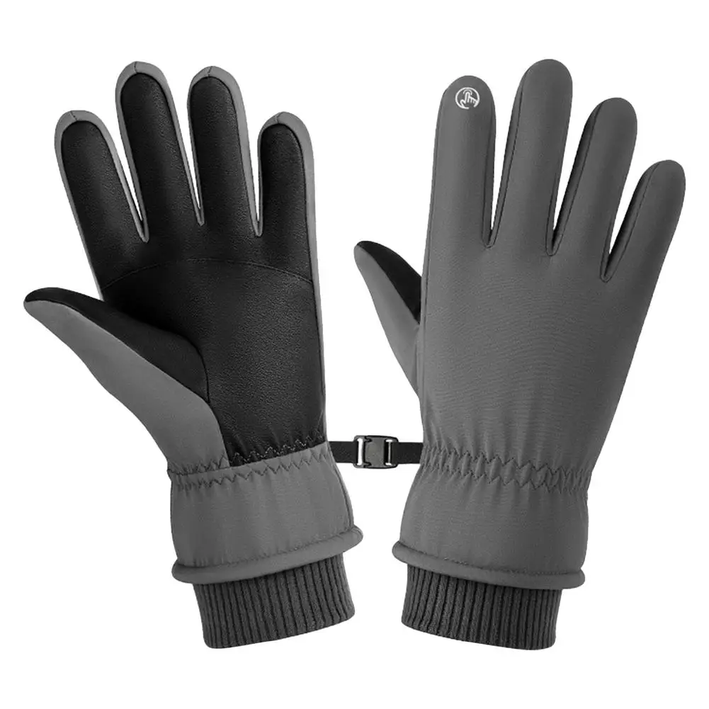 

Winter Sports Gloves Warm Windproof Running Gloves Non-Slip Waterproof Snow Gloves Lightweight Thermal Gloves Winter Anti-Slip S