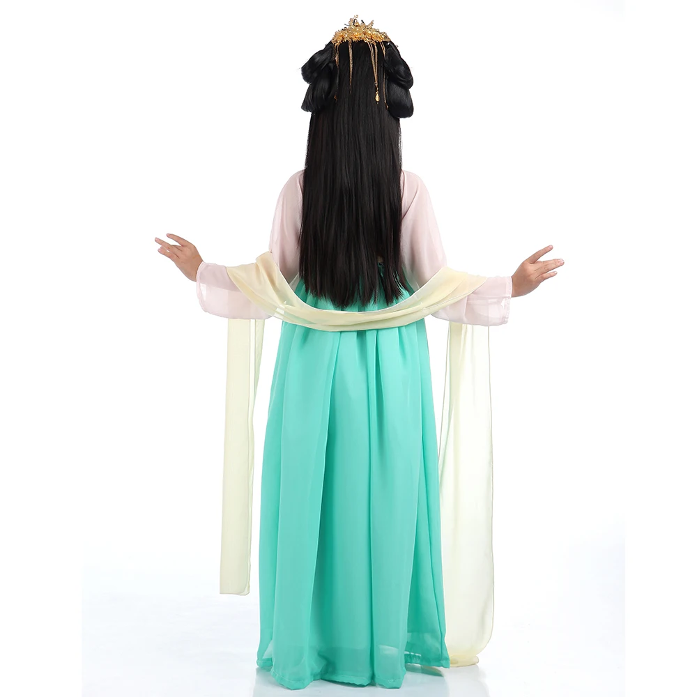 Китайское танцевальное платье ханьфу детская одежда традиционного танга