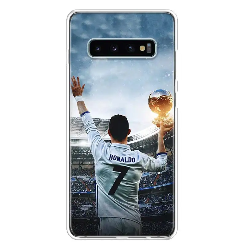 TW108-9 CR7 Криштиану Роналду крышка чехол для телефона для samsung Galaxy S10+ Note 10 9 8 S9 S8 J4 J6 J8 плюс S7 S6 корпус под плетенную сумку - Цвет: TW108-9
