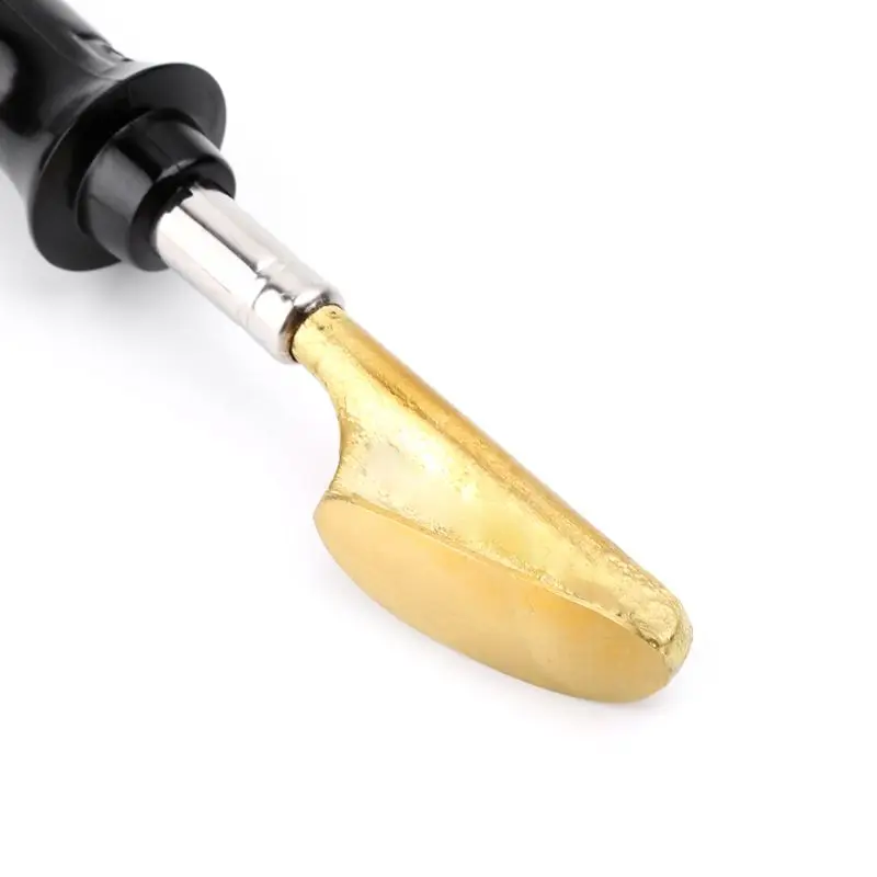 

Electric Soldering Iron With Plastic Handle Flat Tip For Car Bumper Repair