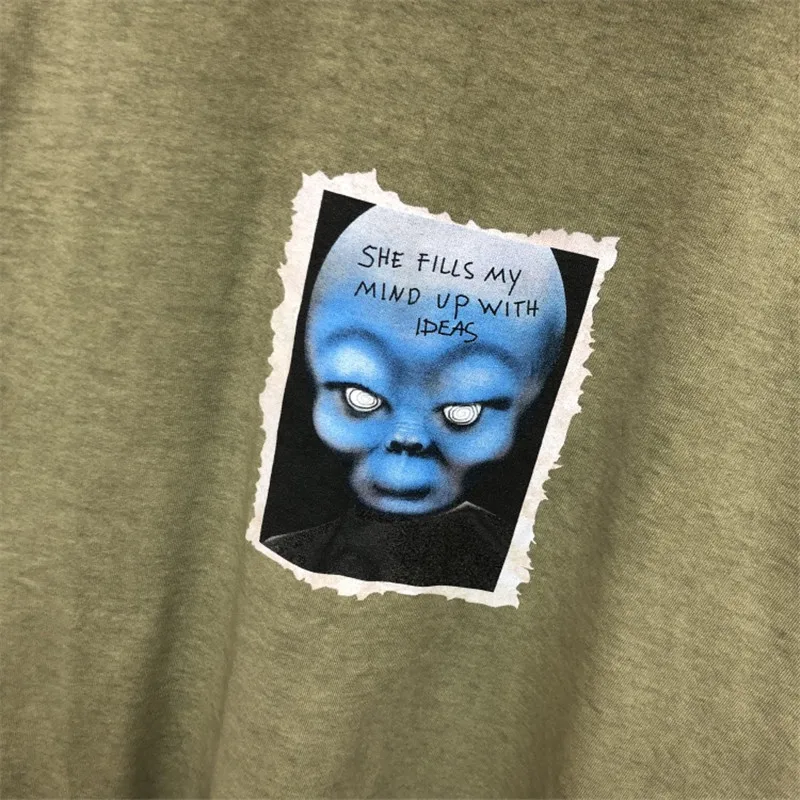 Футболка ASTROWORLD для мужчин и женщин топ с надписью Пришельцы она наполняет мое