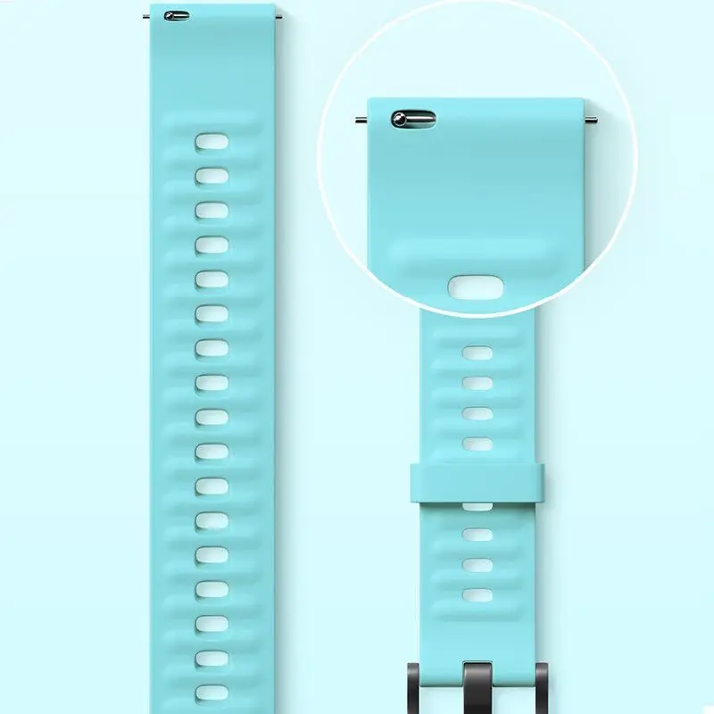 

Silicone Strap for Samsung Galaxy Watch Active2 40/44mm Gear sport wrist bracelet watchband 20mm Watch strap samsung active band