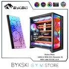 Bykski Distro Plate для LIAN LI-ROG O11 Dynamic XL, раствор охлаждающей передней панели, 12 В5 В RGB SYNC, RGV-LAN-O11XL-LI-P