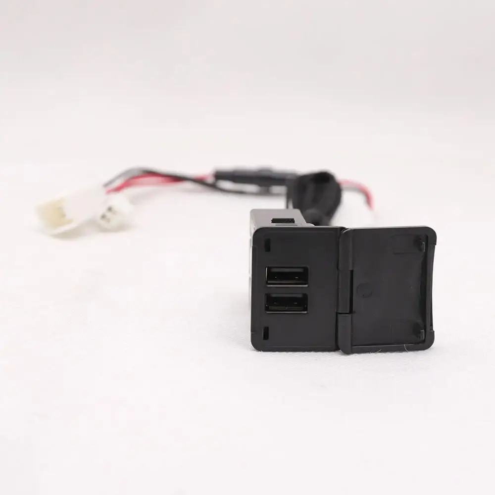 QC3.0 Quickcharge автомобильное зарядное устройство заднего сиденья двойной USB адаптер